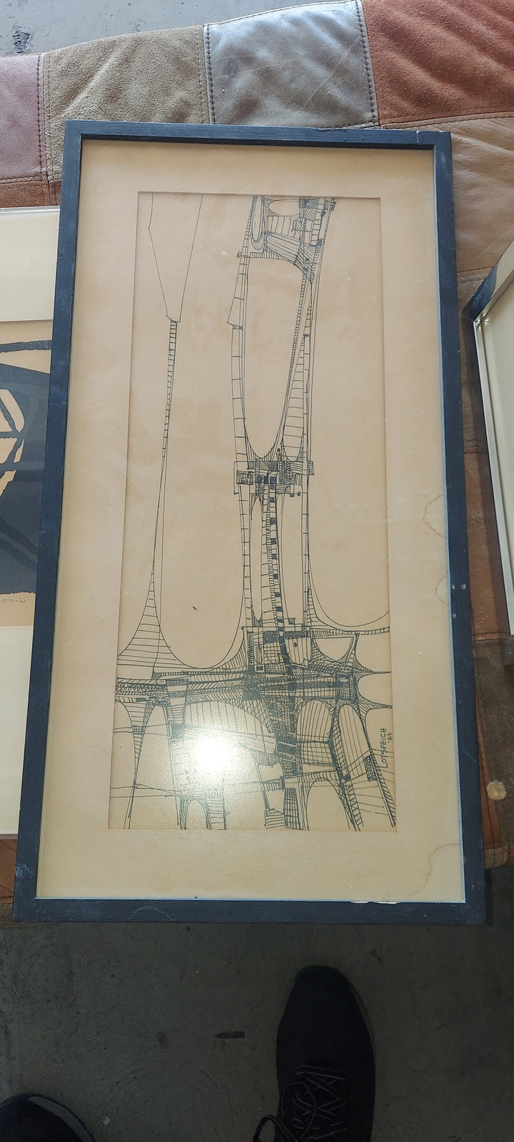 Bridge Drawing Art (Lowell Lotspeich)