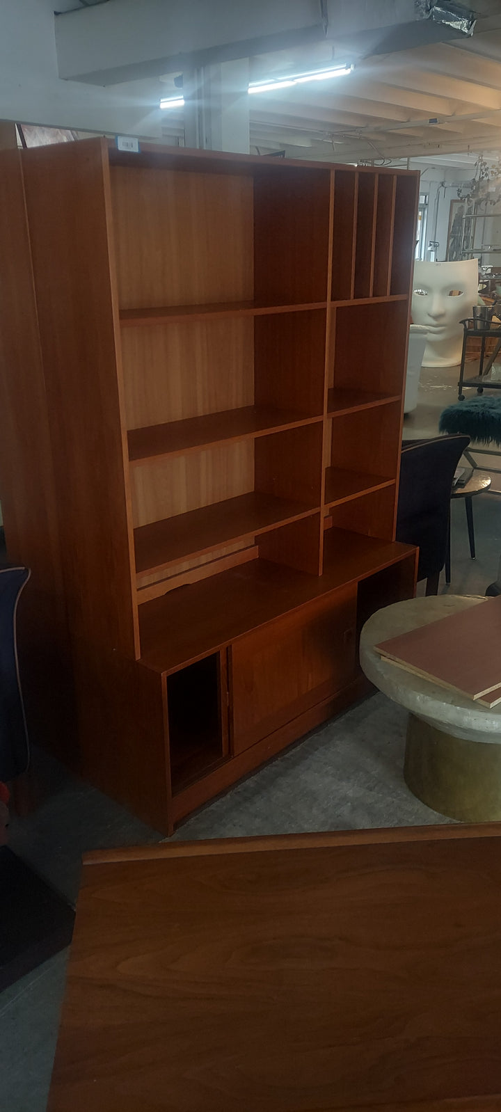 2 pc Teak Wall units by Moller