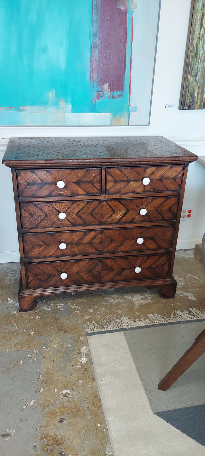 Antique Marquetry dresser