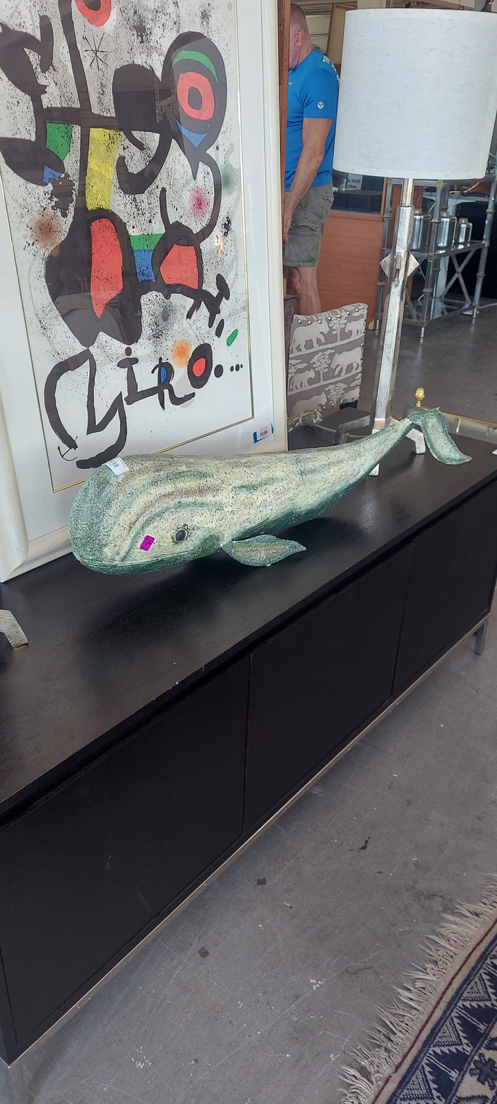 Large Whale sculpture