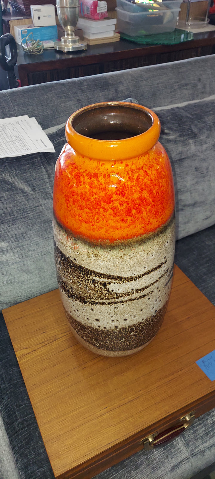 Huge Orange vase