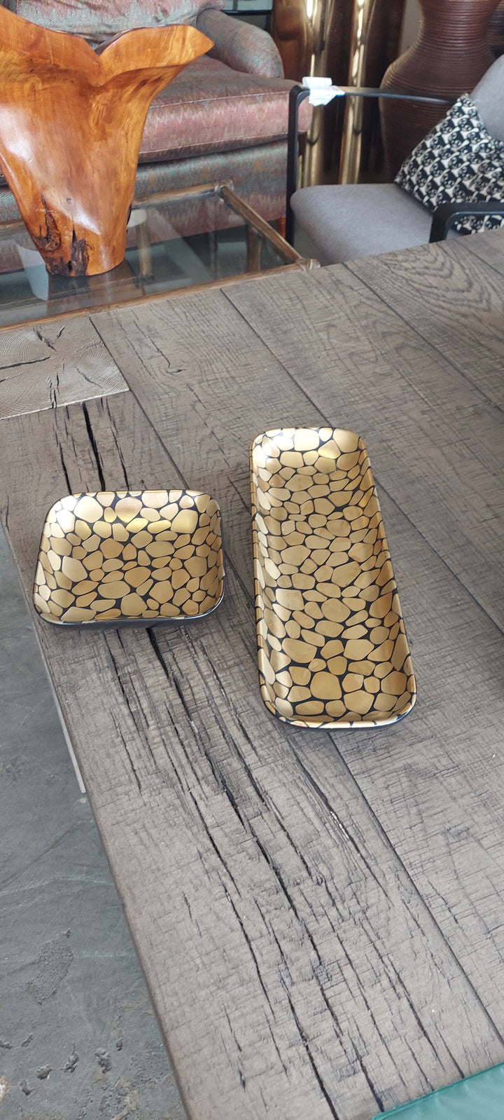 RAK rectangle tray pebbles