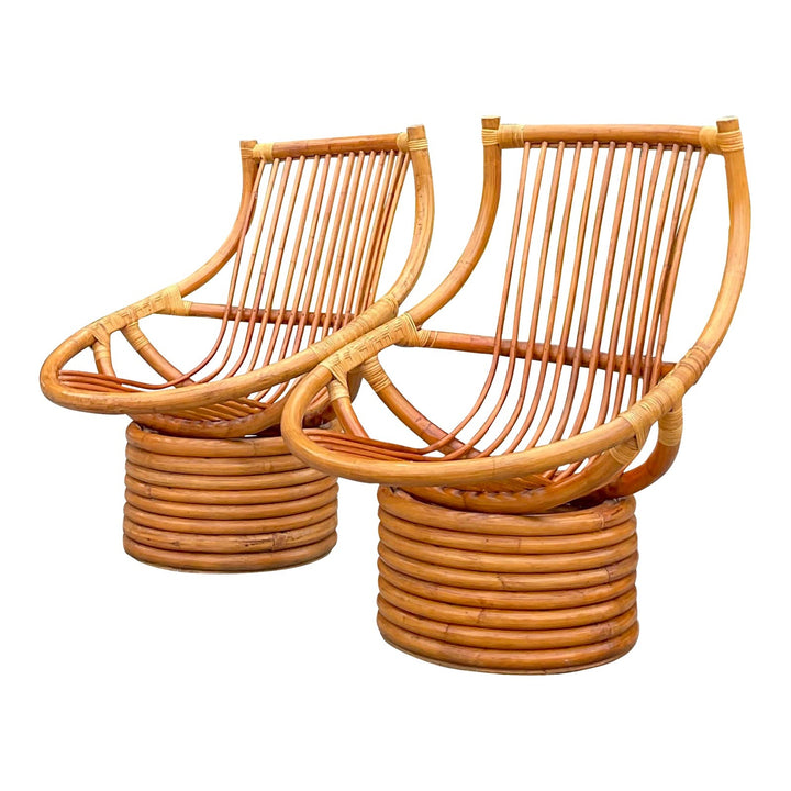 Rattan Chairs - a Pair