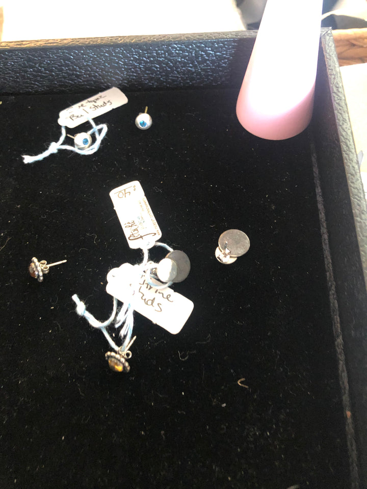 Small Layer Disk Earrings