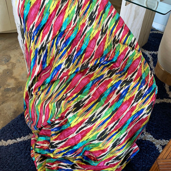 IMAN colorful fabric