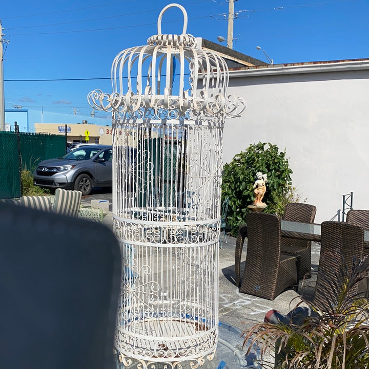 Large iron birdcage