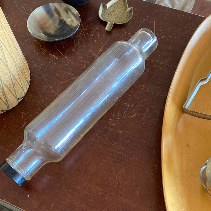 Glass rolling pin